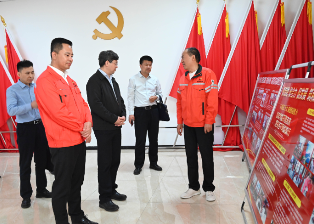 自治区总工会领导一行莅临宁夏宝廷新能源有限公司调研党建、工会工作情况